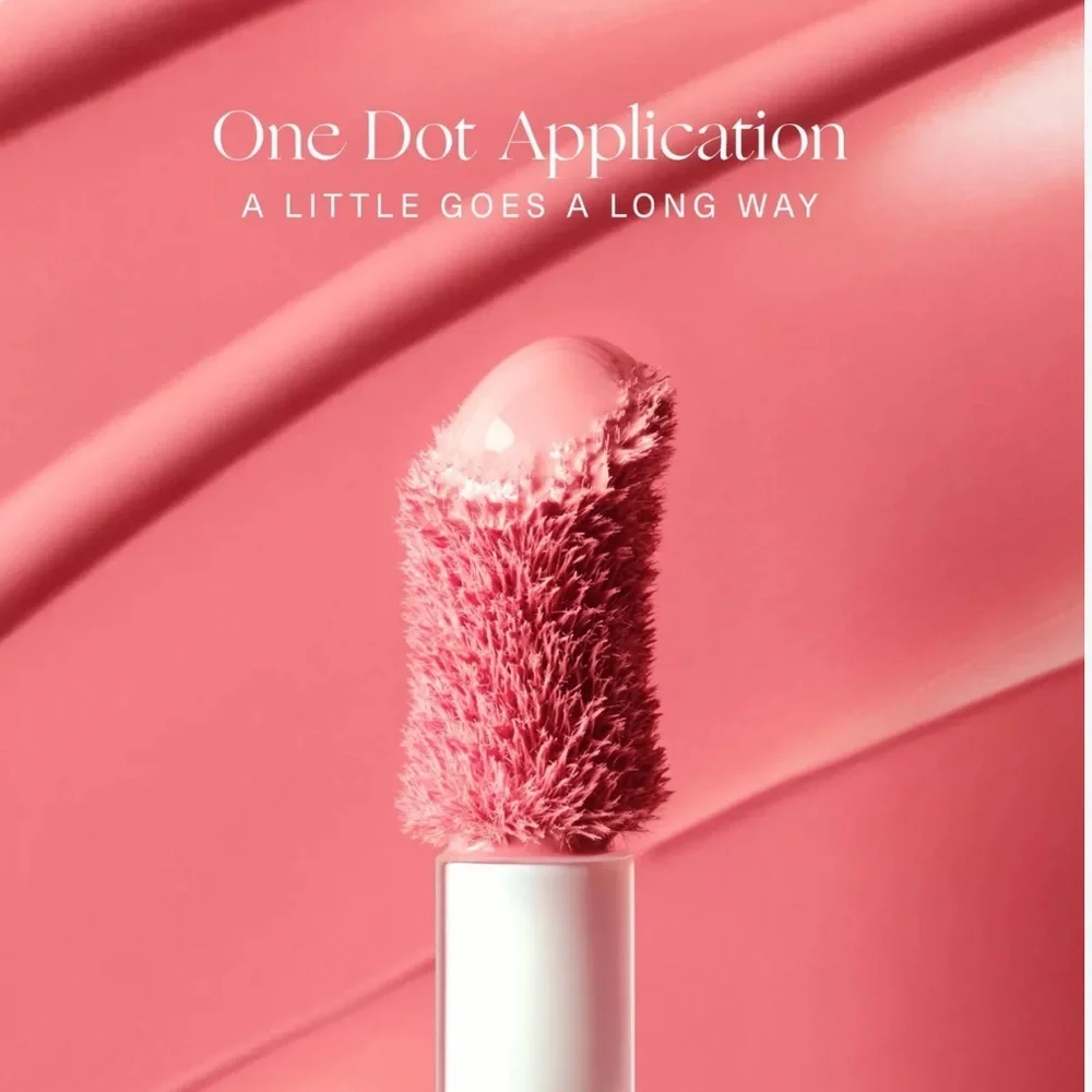 NEW Rare Beauty Soft Pinch Liquid Blush Dewy Finish in Happy Cool Pink Color